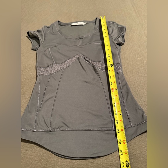 Stella McCartney + Adidas mesh workout yoga tennis gym cheetah sports bra top - Picture 12 of 15